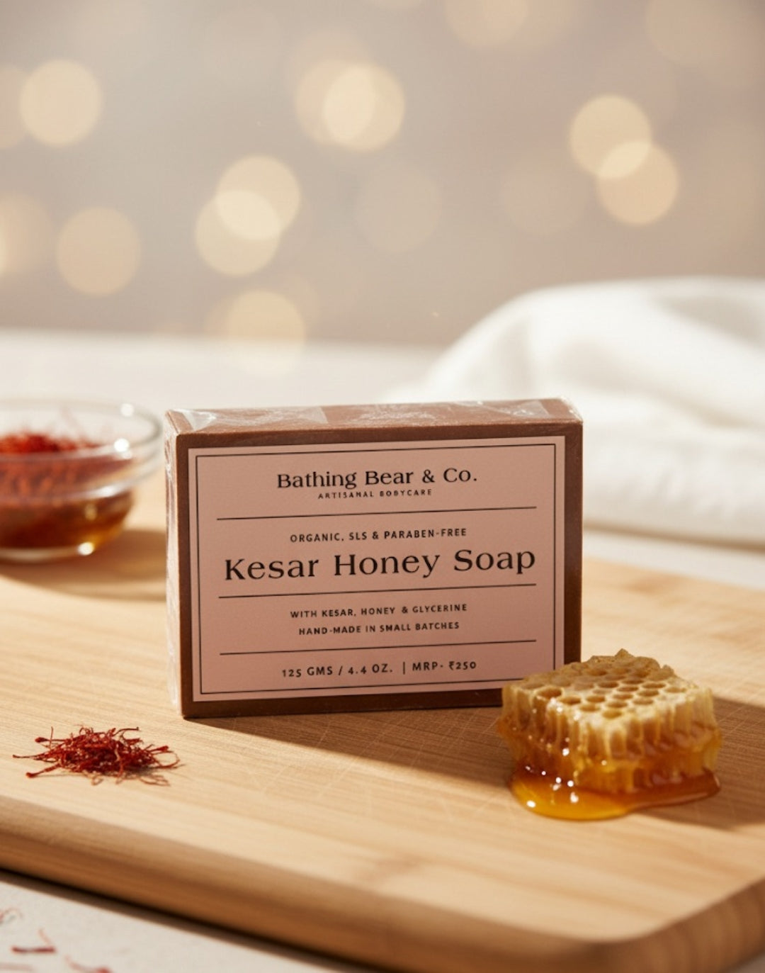 Kesar Honey Artisanal Soap