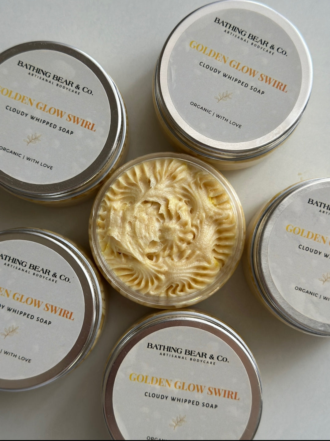 Golden Glow Swirl