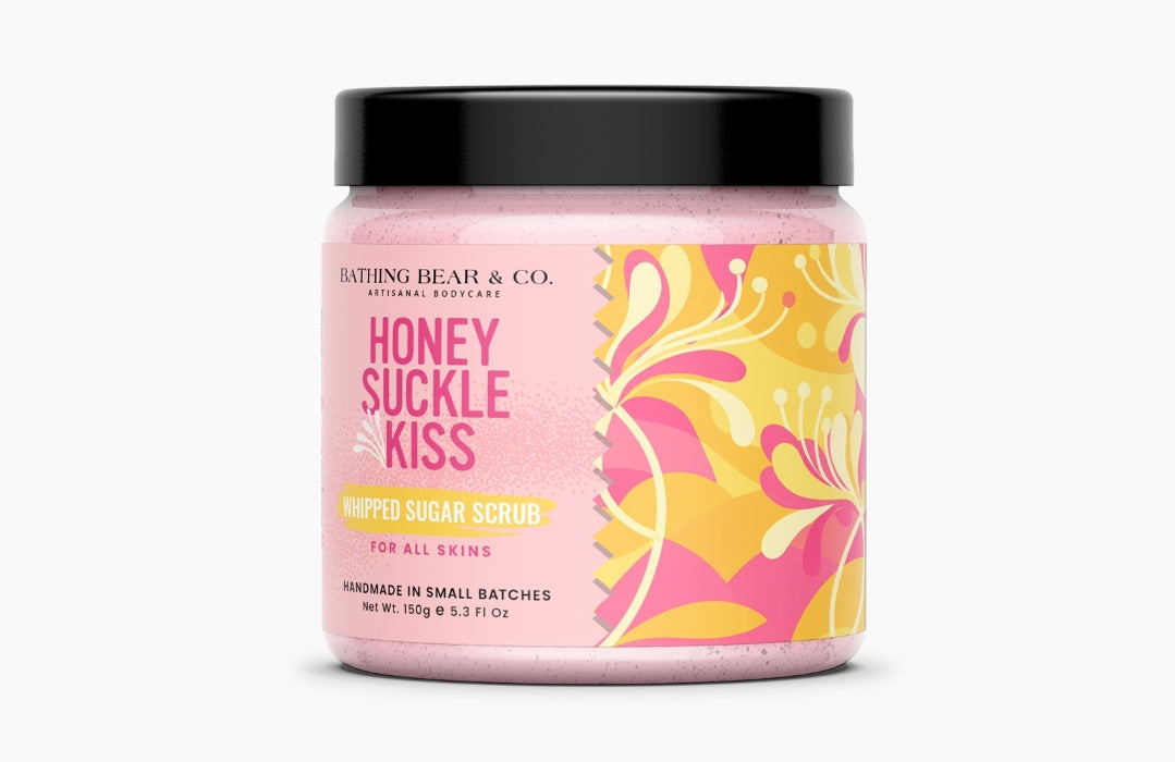 Honeysuckle Kiss Sugar Foaming Scrub